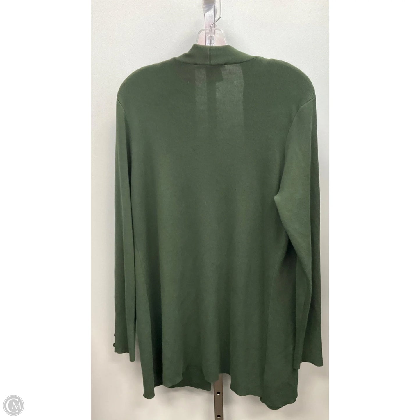 Sweater Cardigan By Cyrus In Green, Size: L