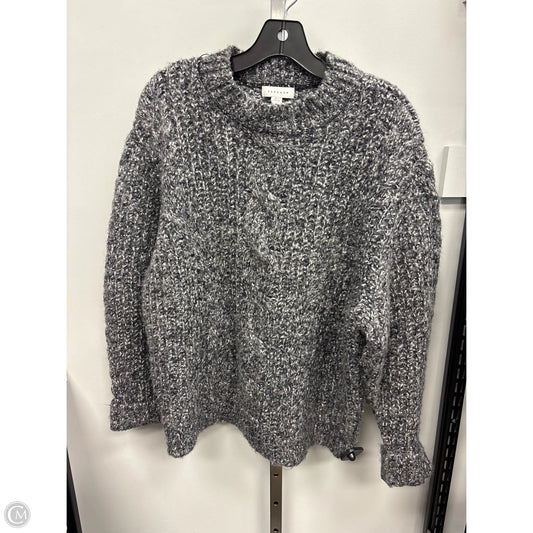 Sweater By Topshop In Grey, Size: 12