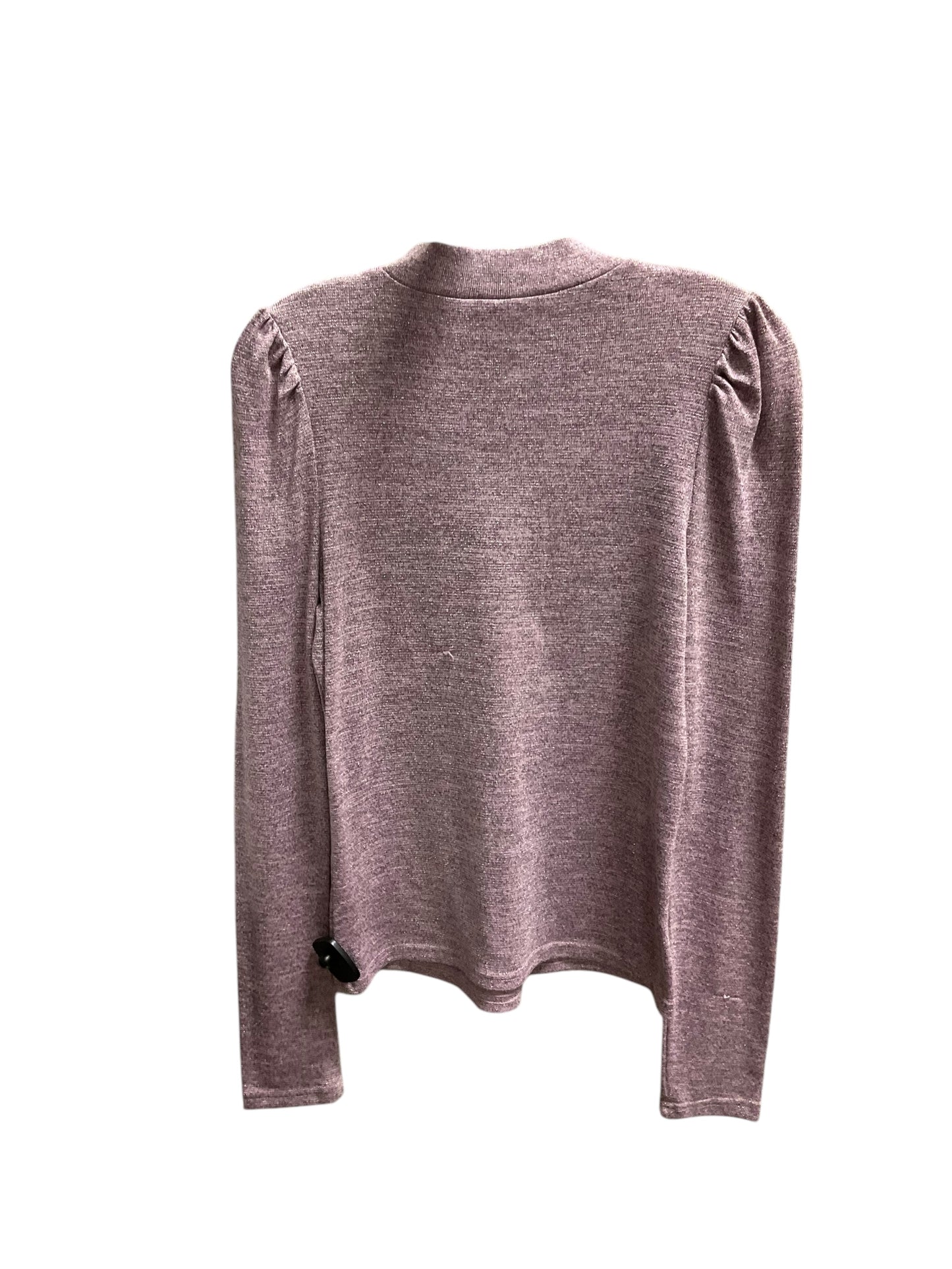 Top Long Sleeve By Dolan Left Coast In Purple, Size: S