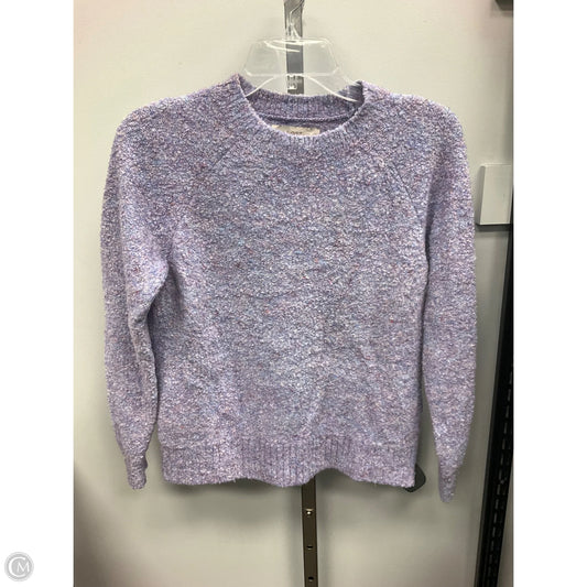 Sweater By Loft In Purple, Size: S