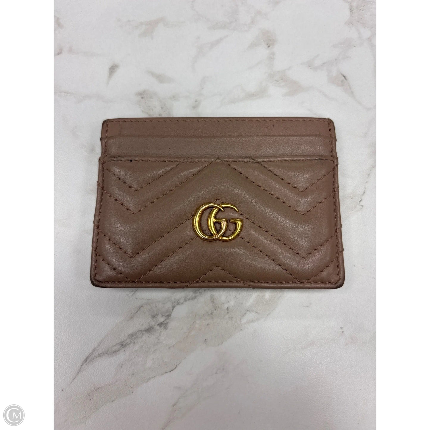 Id/card Holder Luxury Designer By Gucci, Size: Small
