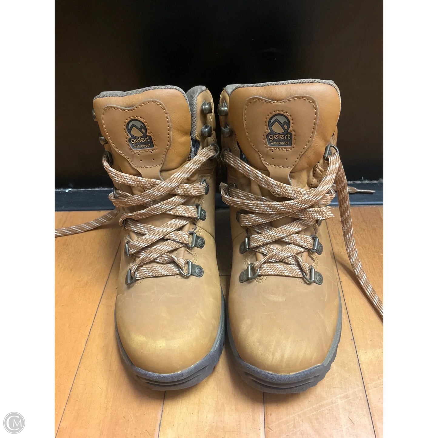 Boots Hiking By Clothes Mentor In Brown, Size: 6