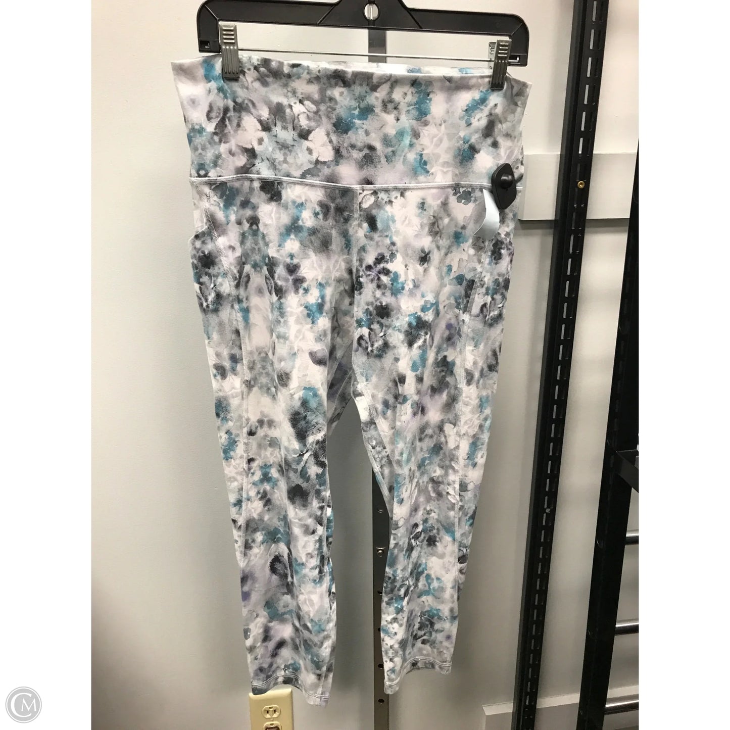 Athletic Leggings By Lululemon In Blue, Size: 12