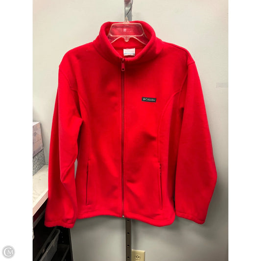 Jacket Fleece By Columbia In Pink, Size: Xxl