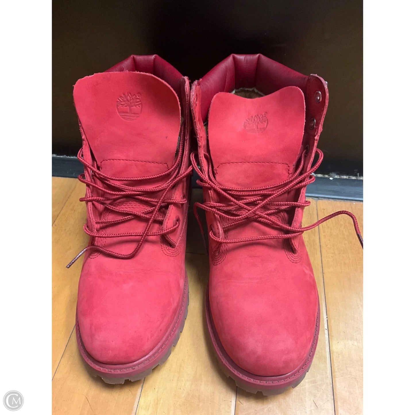 Boots Hiking By Timberland In Red, Size: 6
