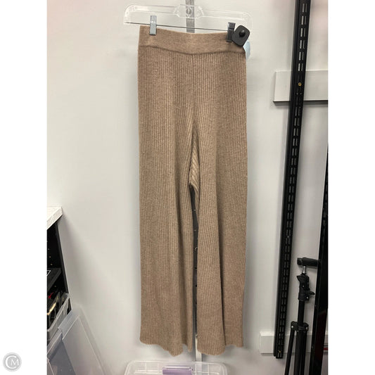 Pants Lounge By Clothes Mentor In Tan, Size: M