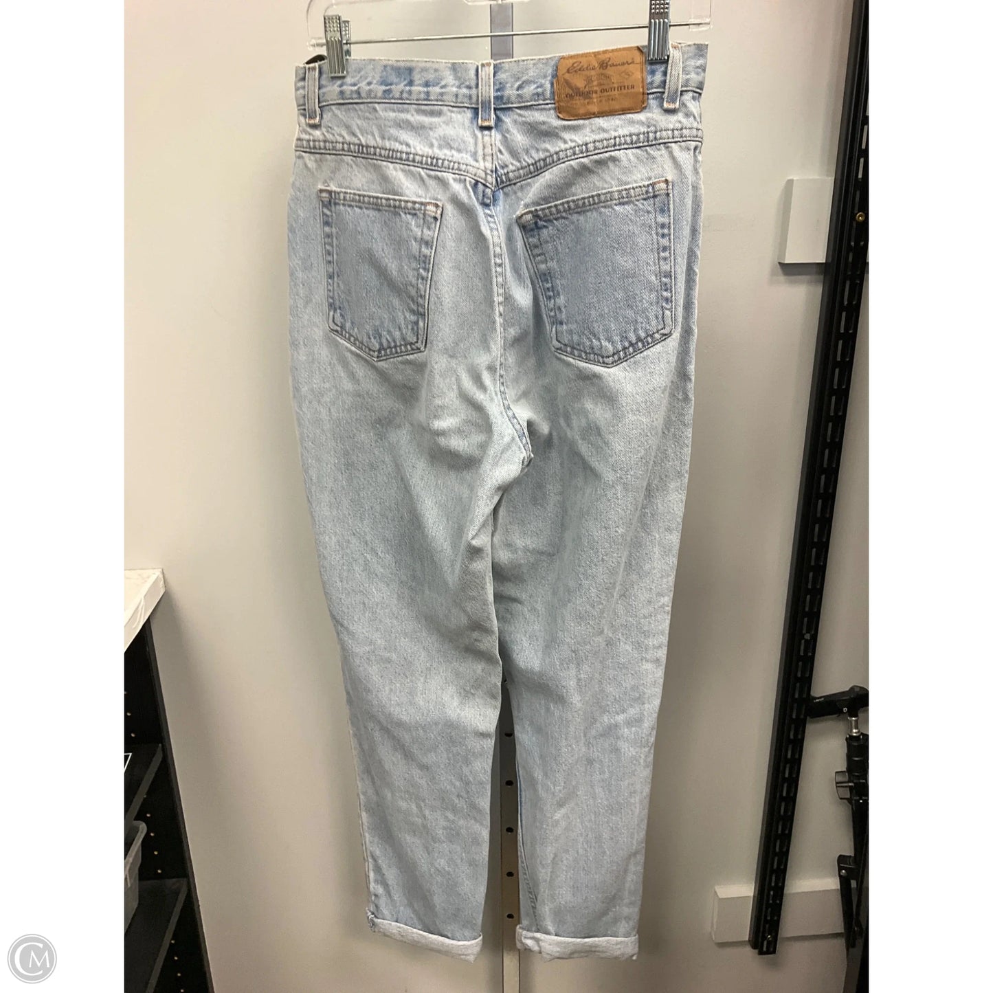 Jeans Boyfriend By Eddie Bauer In Blue, Size: 12