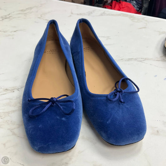 Shoes Flats By Cmb In Blue, Size: 7