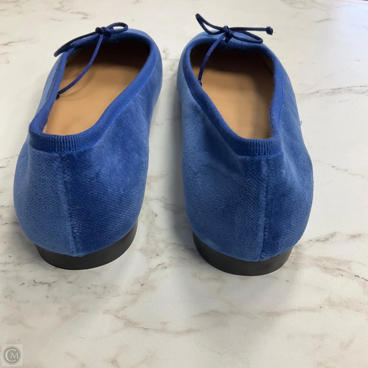 Shoes Flats By Cmb In Blue, Size: 7