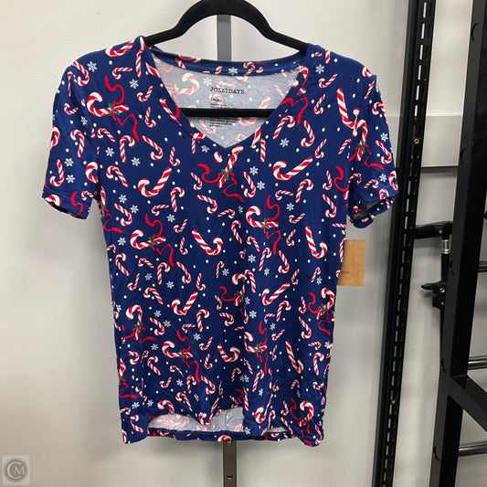 Top Short Sleeve By Jollidays In Blue, Size: S