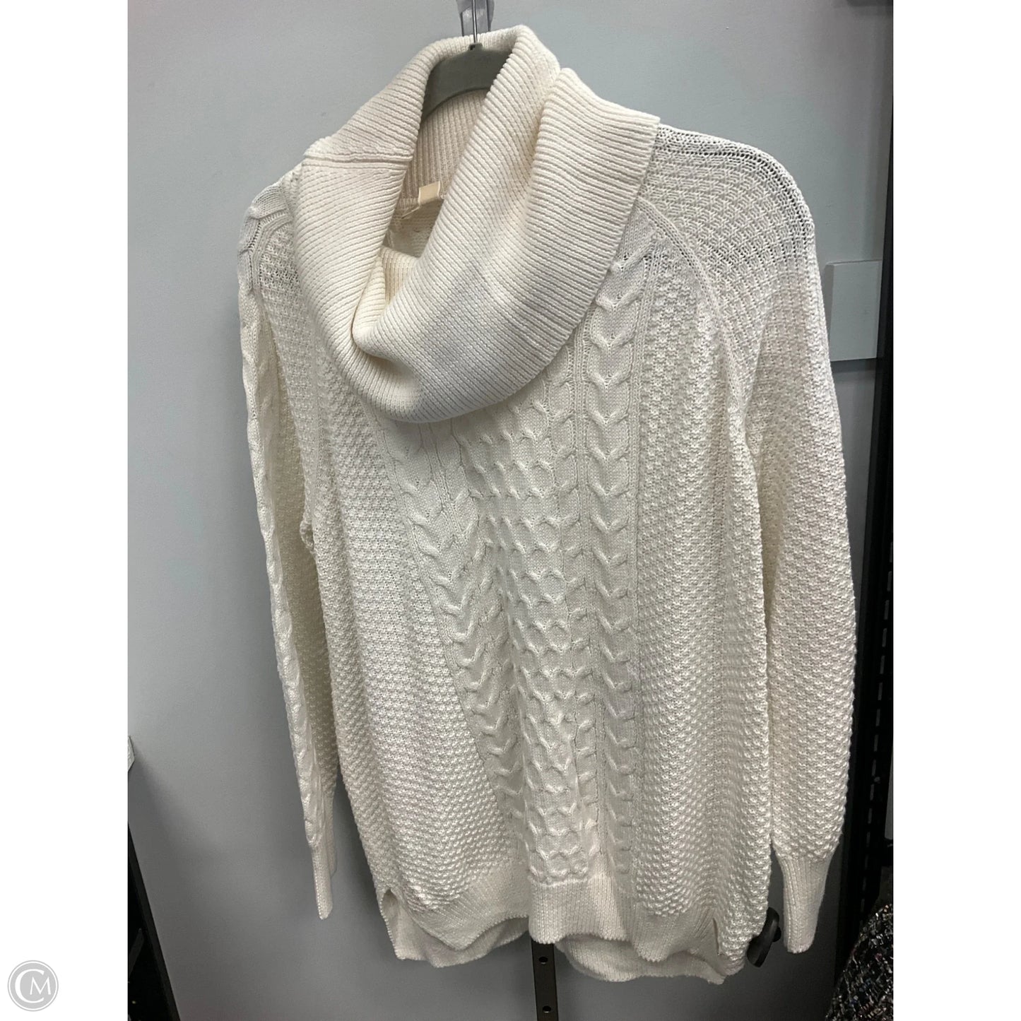 Sweater By Michael By Michael Kors In White, Size: Xl