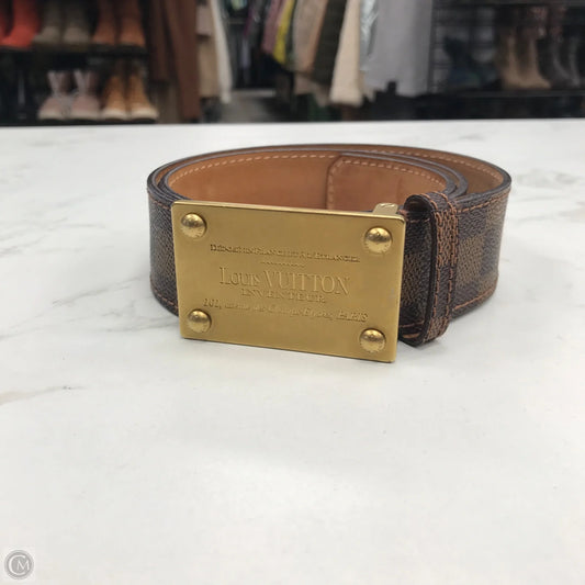 Belt Luxury Designer By Louis Vuitton, Size: Small