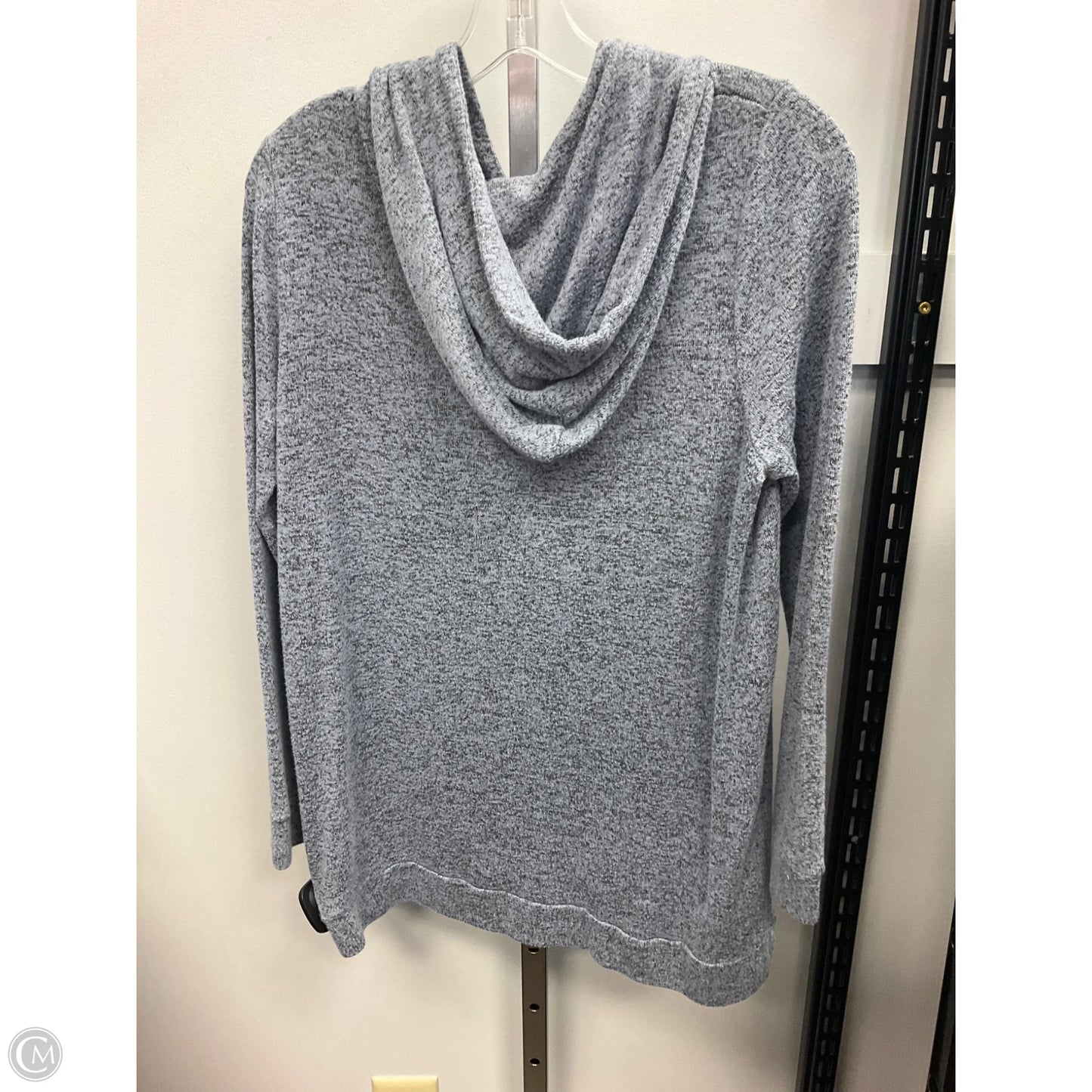 Top Long Sleeve By Workshop In Blue, Size: M