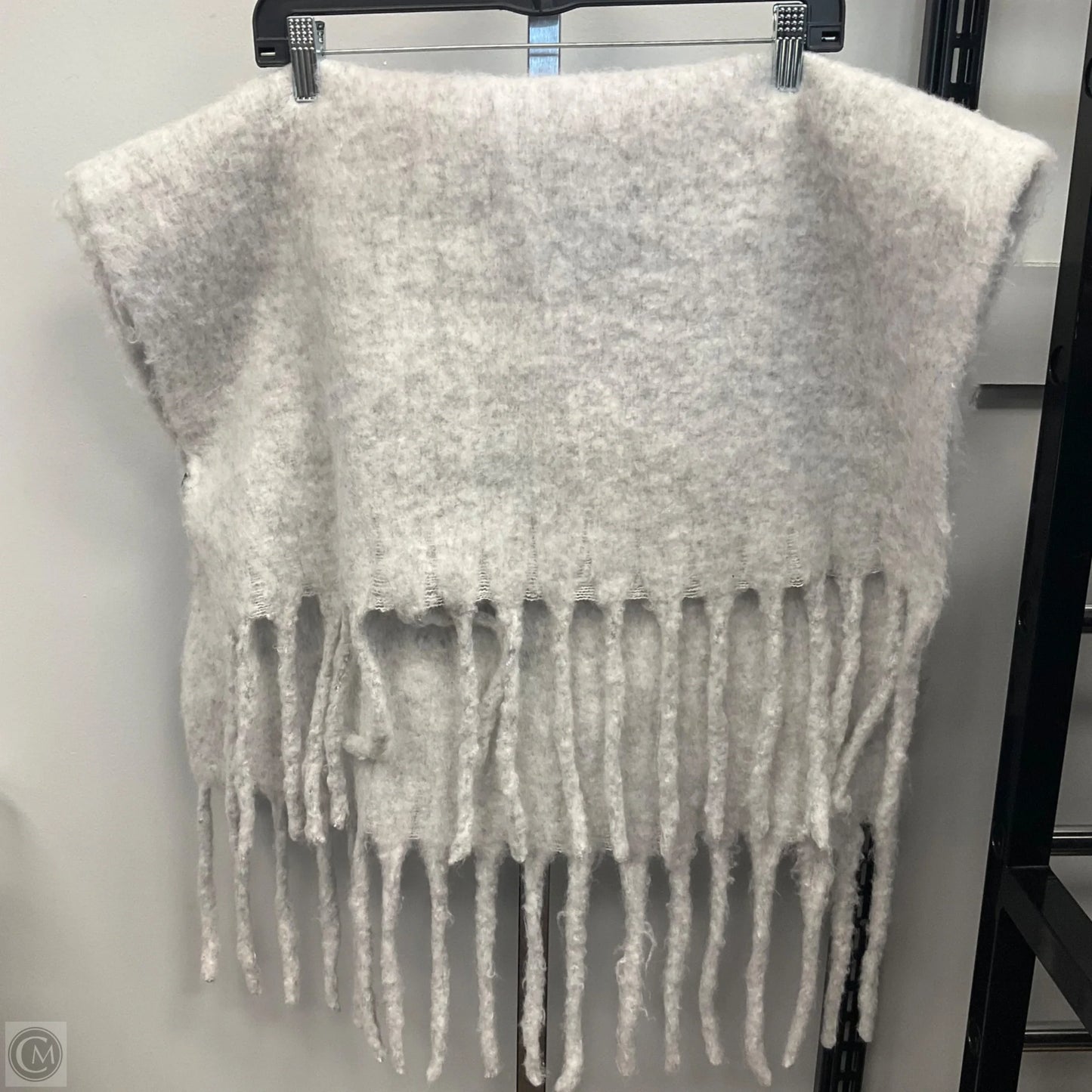 Scarf Winter By Clothes Mentor In Grey