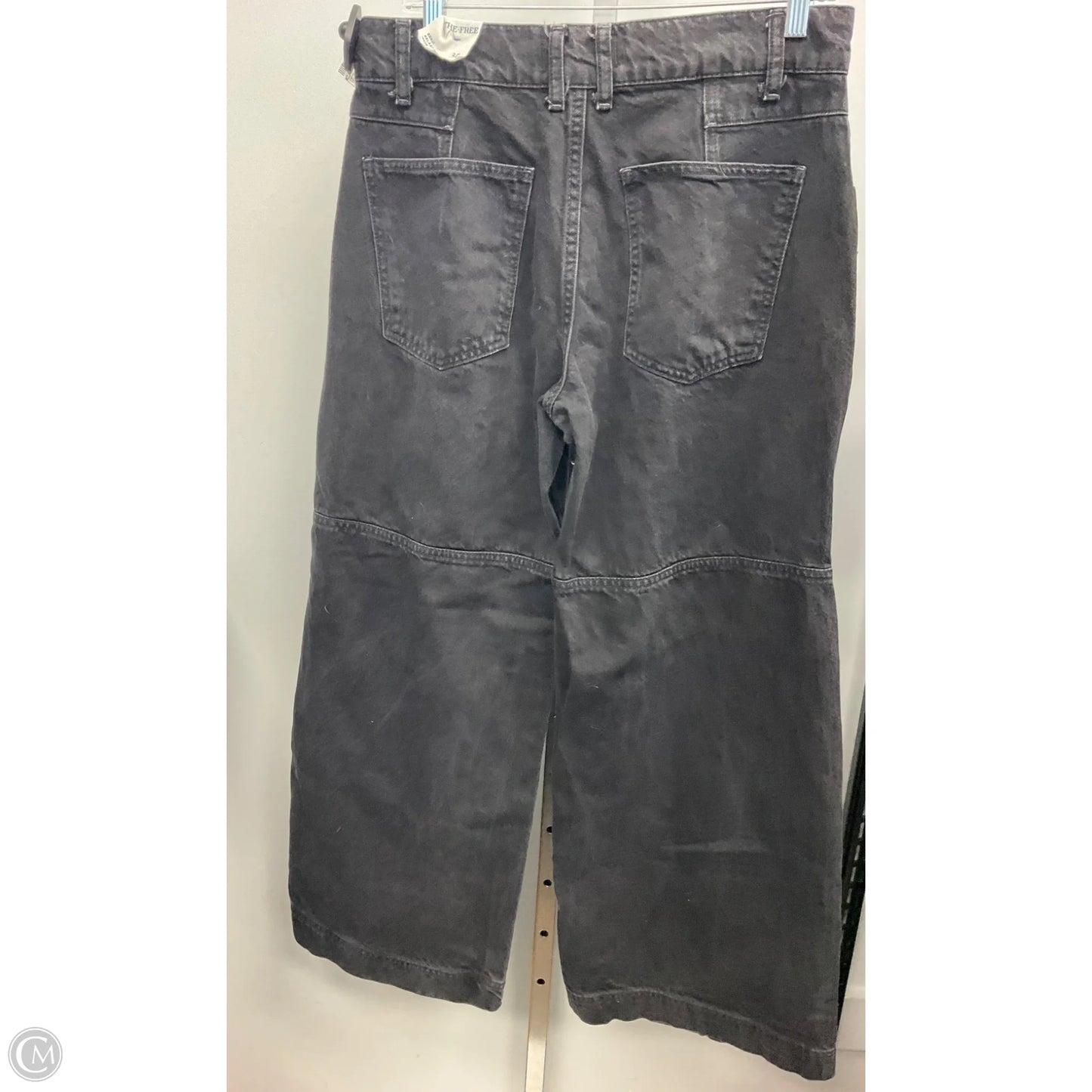 Jeans Wide Leg By We The Free In Black, Size: 10