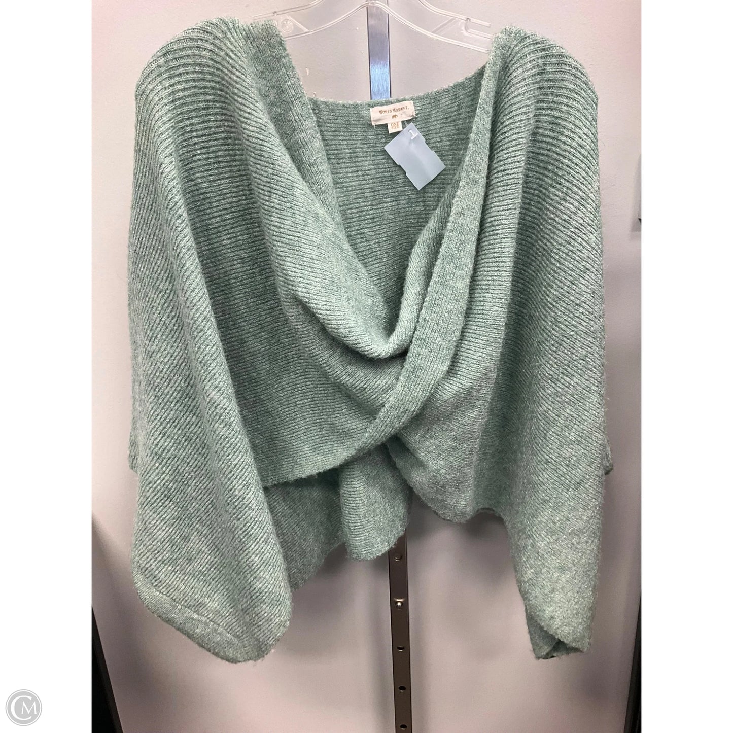 Poncho By World Market In Teal, Size: Osfm