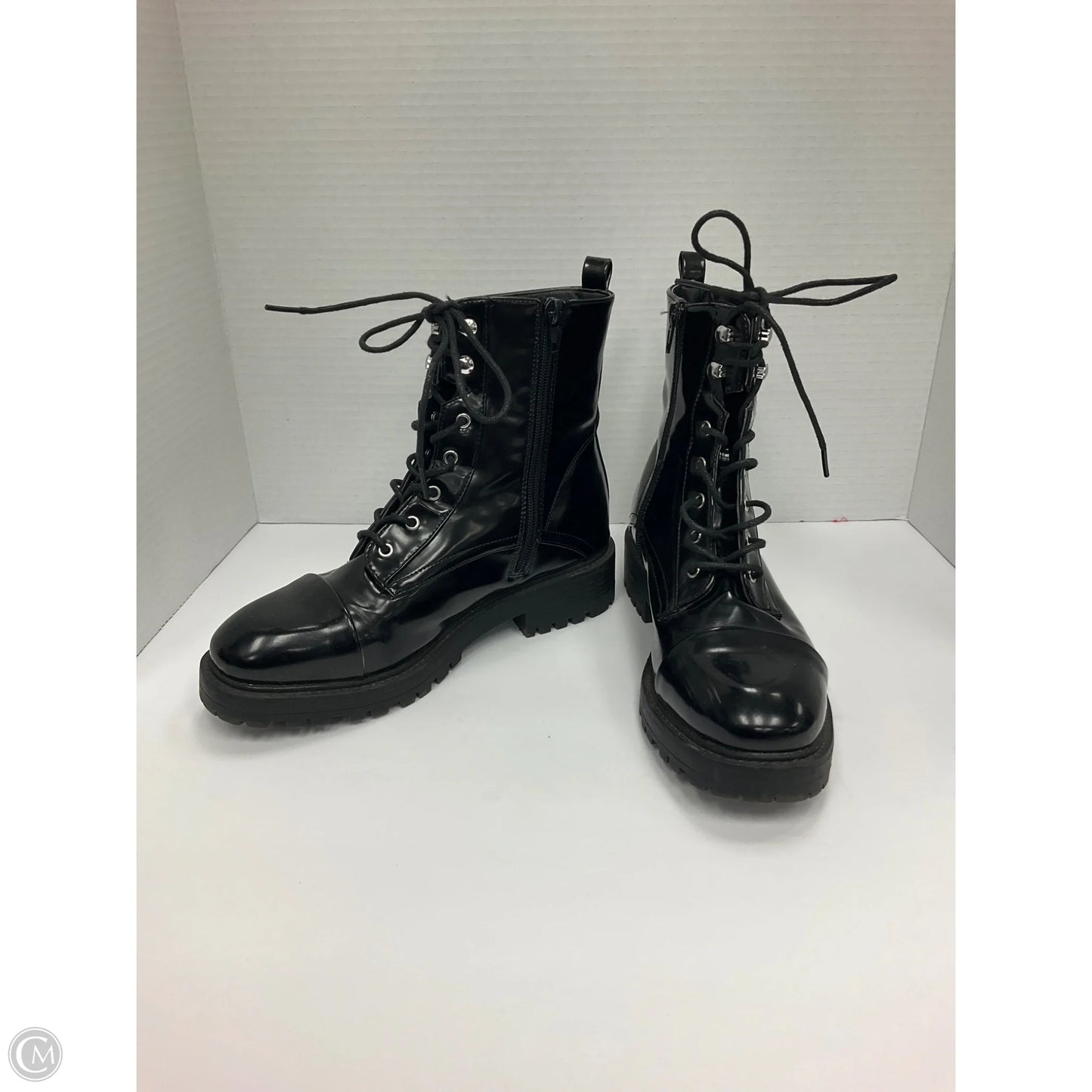 Boots Combat By Clothes Mentor In Black, Size: 7