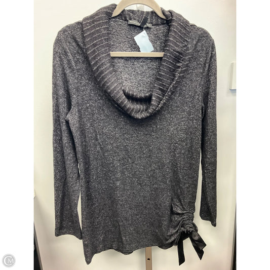 Sweater By White House Black Market In Black & Grey, Size: M