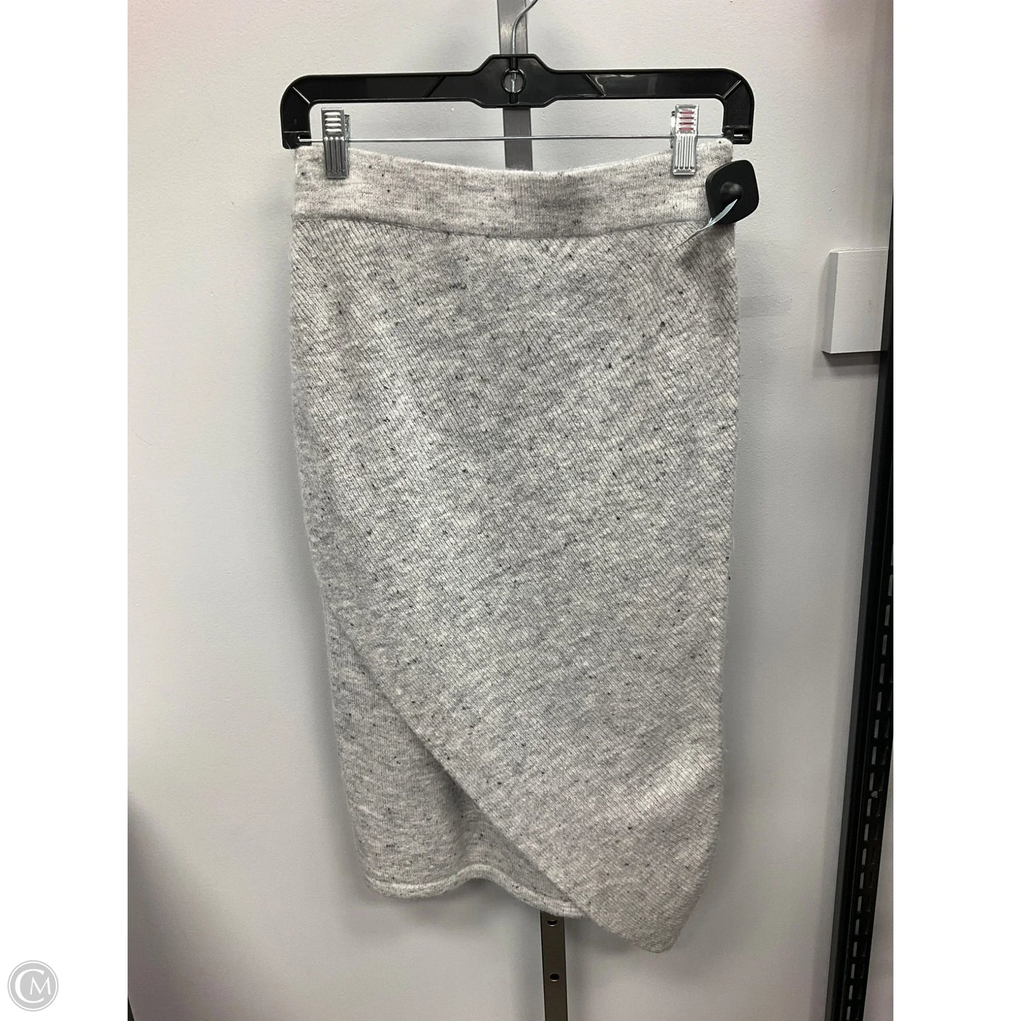 Skirt Midi By Simply Vera In Grey, Size: Xs