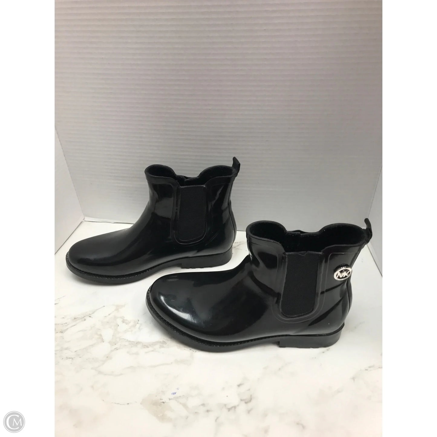 Boots Designer By Michael Kors In Black, Size: 7