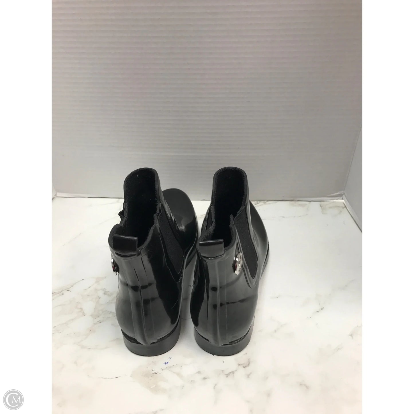 Boots Designer By Michael Kors In Black, Size: 7