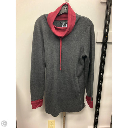 Sweater By Cynthia Rowley In Grey, Size: Xl