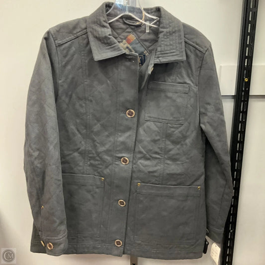Jacket Other By Pendleton In Grey, Size: Xs