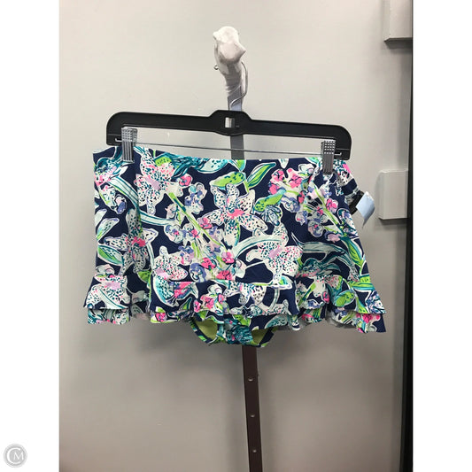 Skort Designer By Lilly Pulitzer In Blue, Size: 12