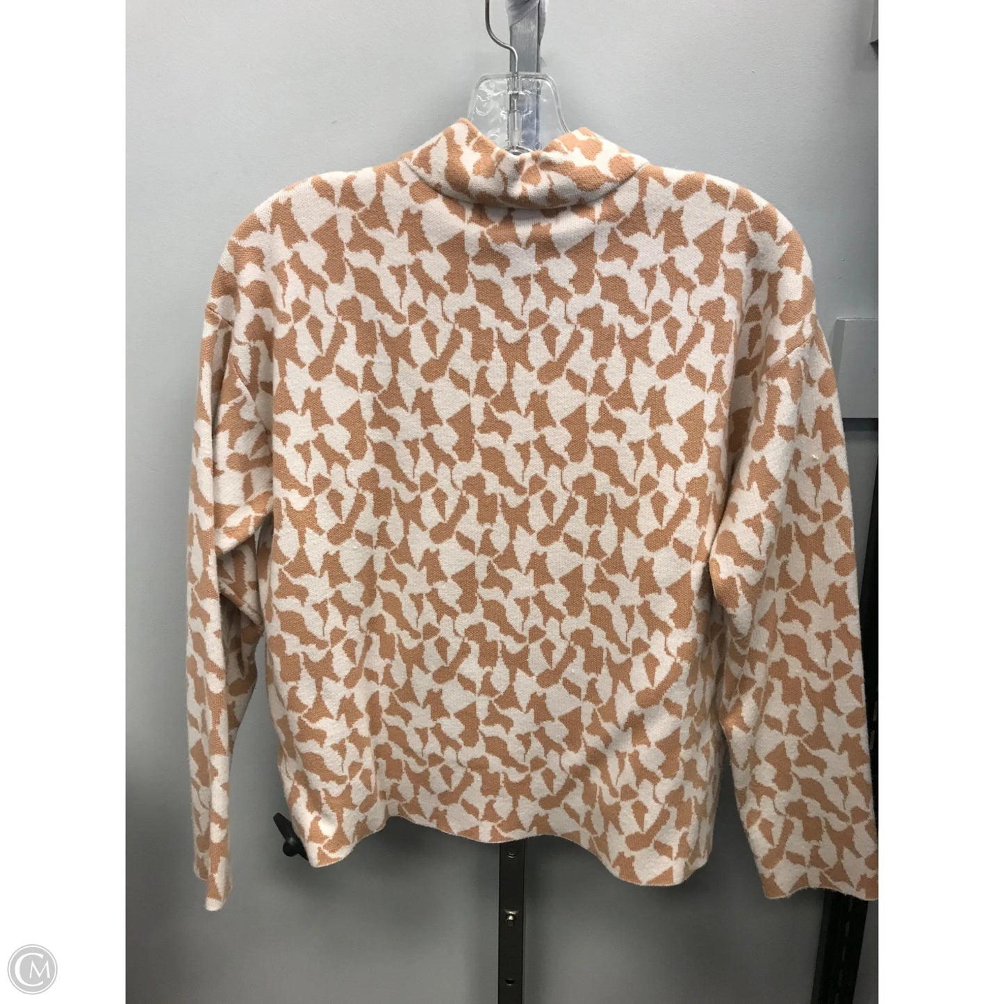 Sweater By Philosophy In Cream & Tan, Size: S