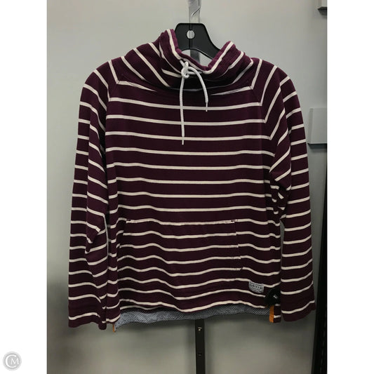 Top Long Sleeve By Orvis In Striped Pattern, Size: S