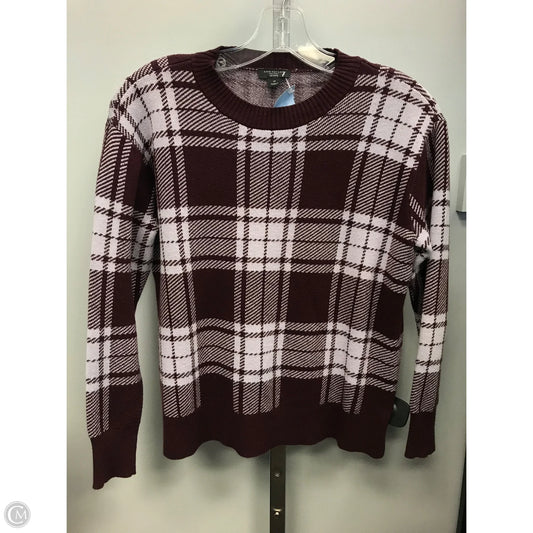 Sweater By Ann Taylor In Purple, Size: Sp