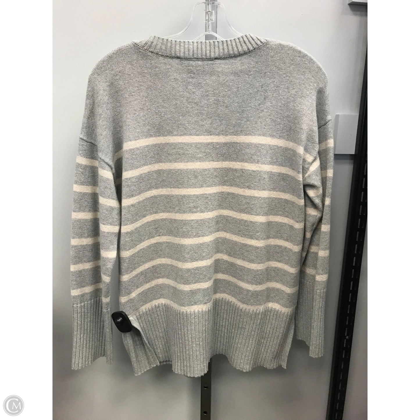 Sweater By Loft In Striped Pattern, Size: S