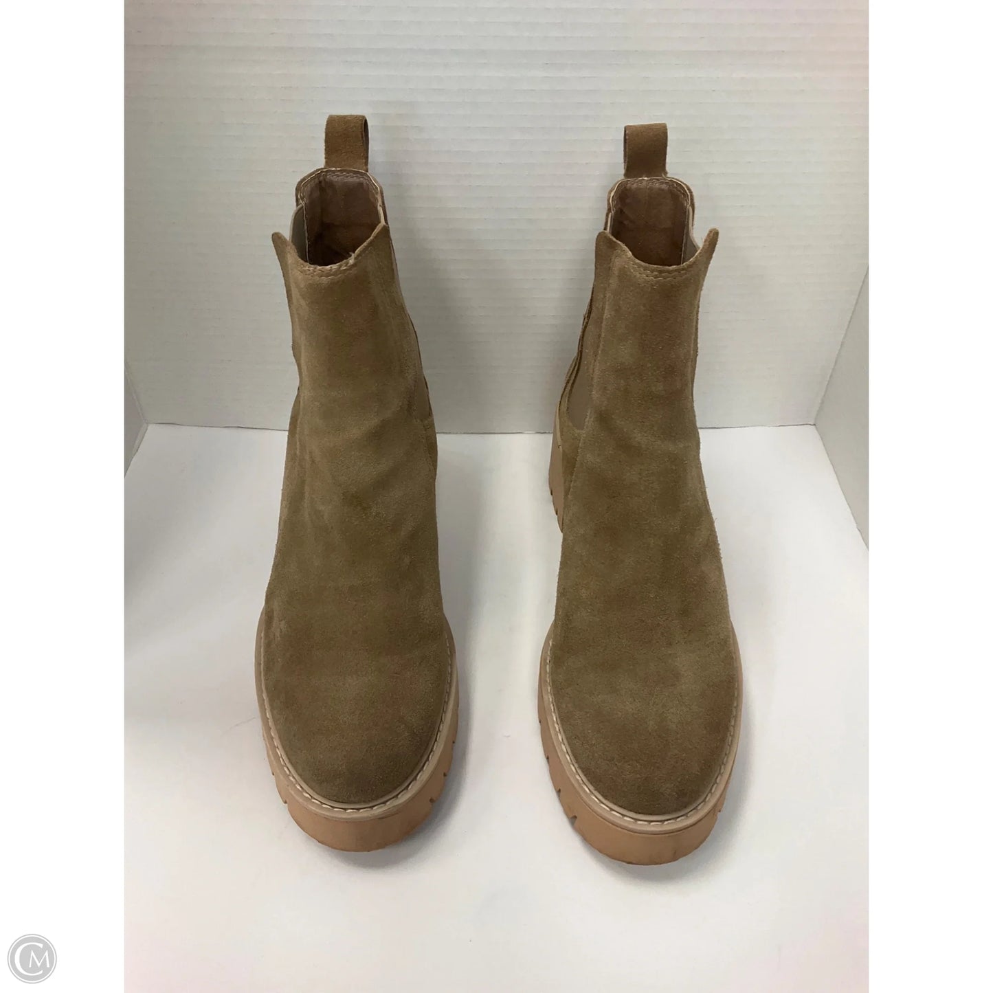 Boots Ankle Flats By Dolce Vita In Tan, Size: 11