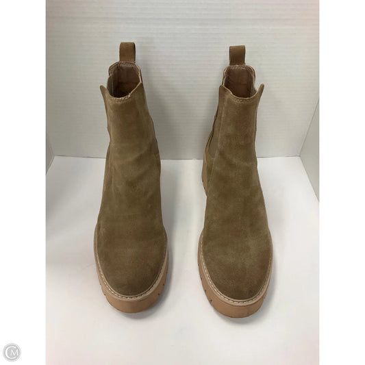 Boots Ankle Flats By Dolce Vita In Tan, Size: 11