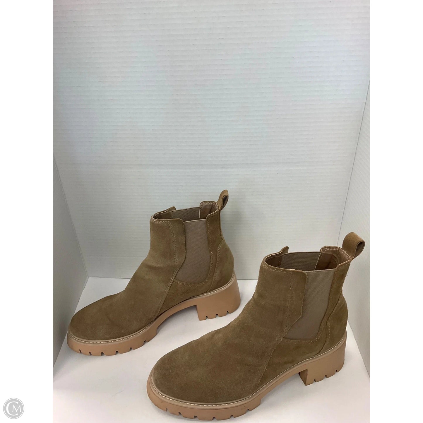 Boots Ankle Flats By Dolce Vita In Tan, Size: 11