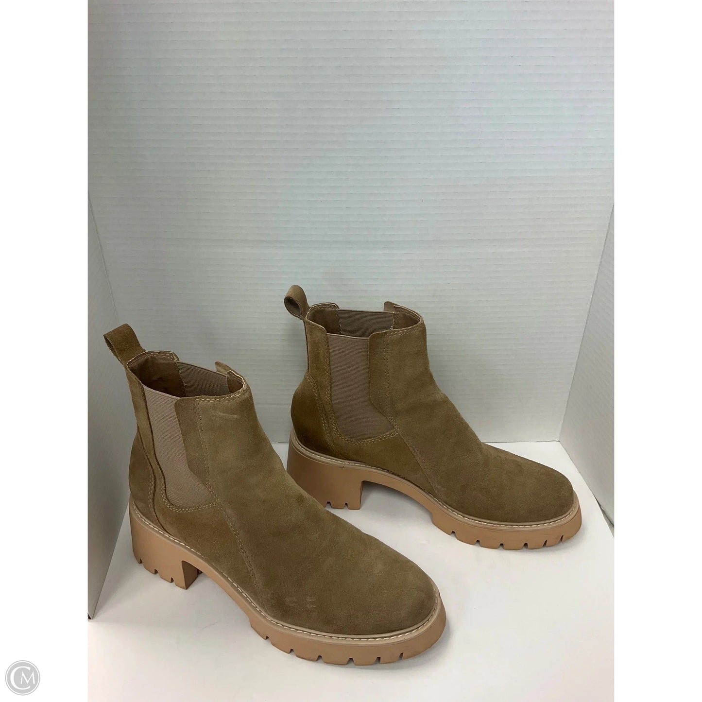 Boots Ankle Flats By Dolce Vita In Tan, Size: 11