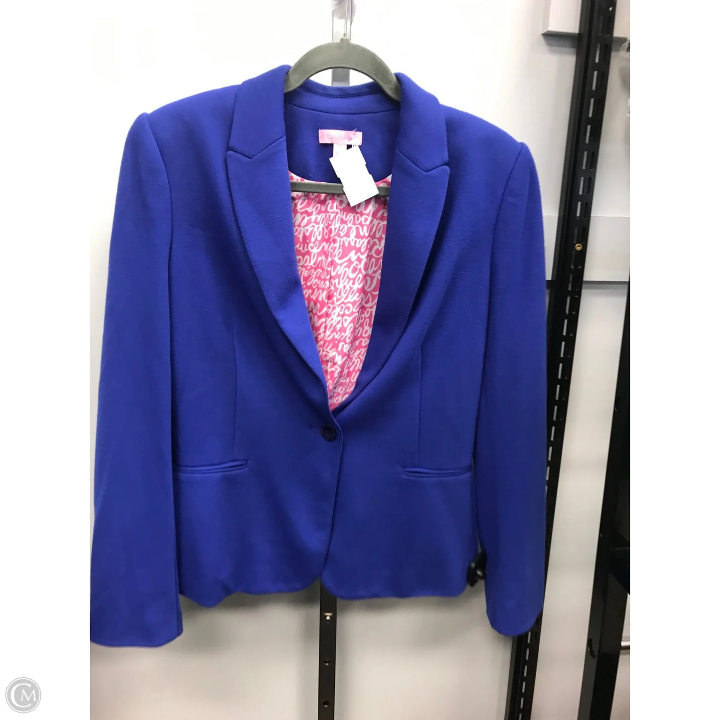 Blazer Designer By Lilly Pulitzer In Blue, Size: M