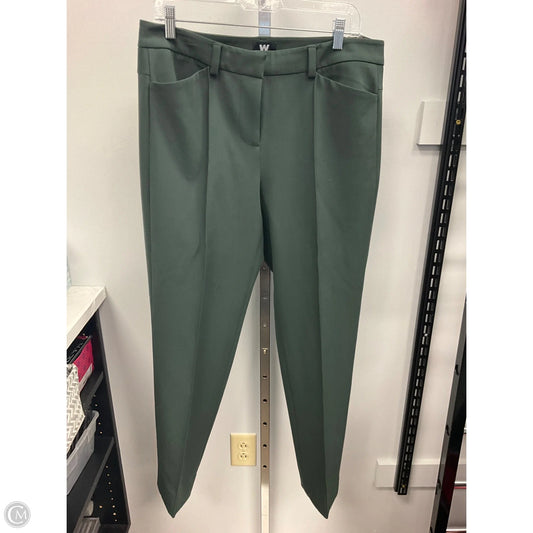 Pants Dress By Worth Ny In Green, Size: 10