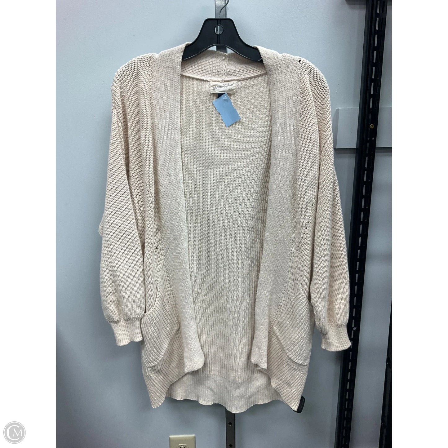 Sweater Cardigan By Universal Thread In Cream, Size: Xs