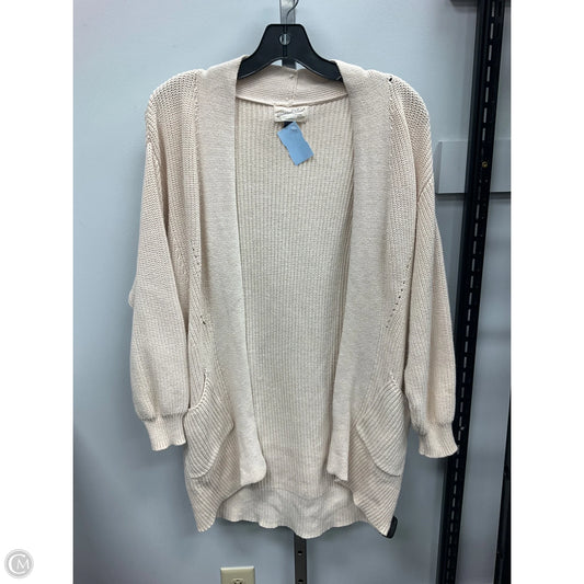Sweater Cardigan By Universal Thread In Cream, Size: Xs