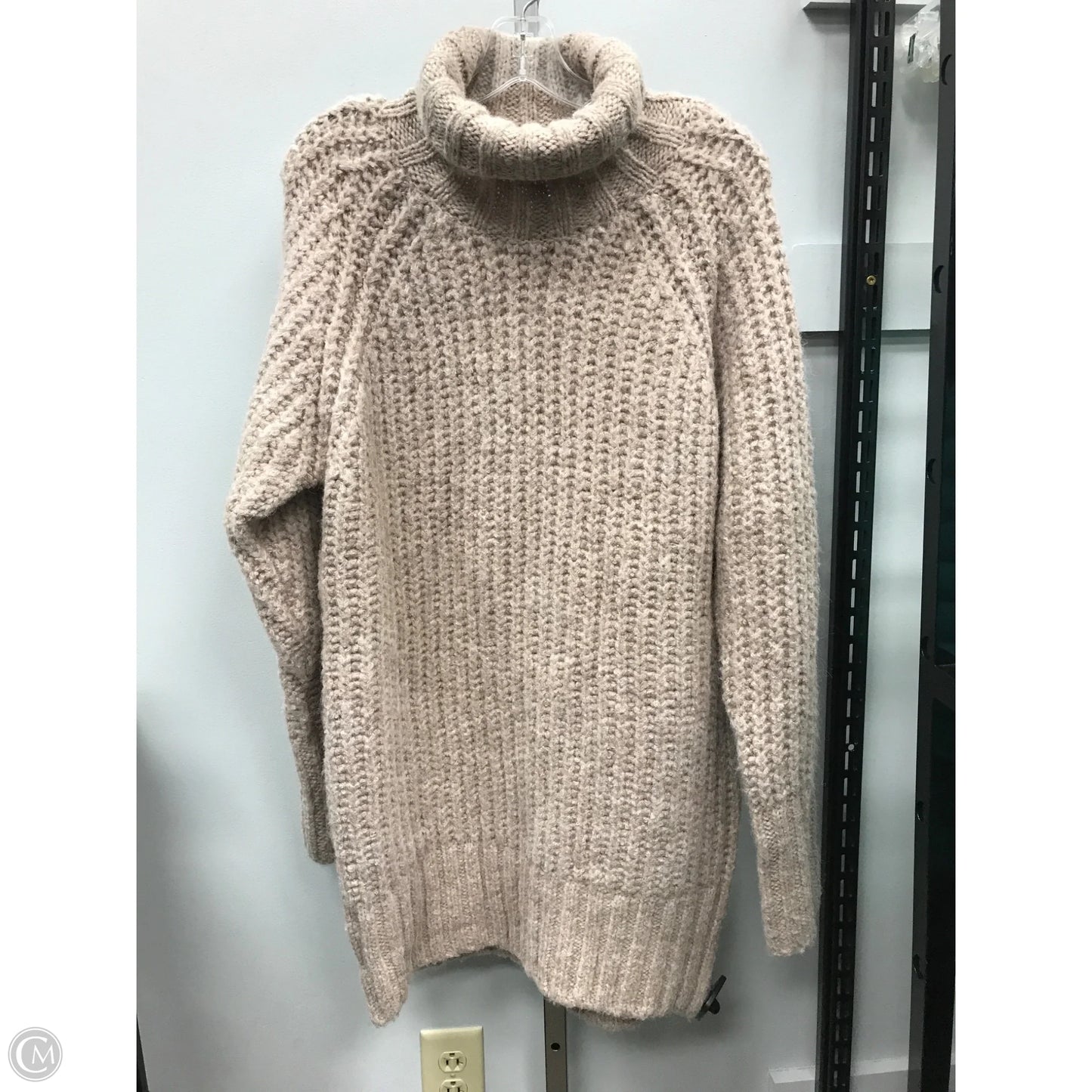 Dress Sweater By Bluivy In Tan, Size: L