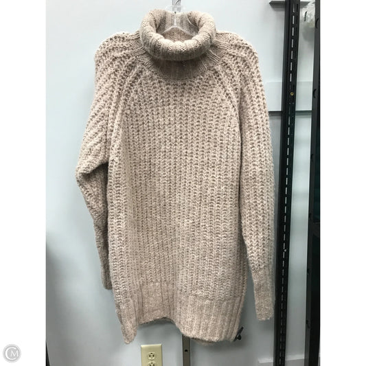 Dress Sweater By Bluivy In Tan, Size: L