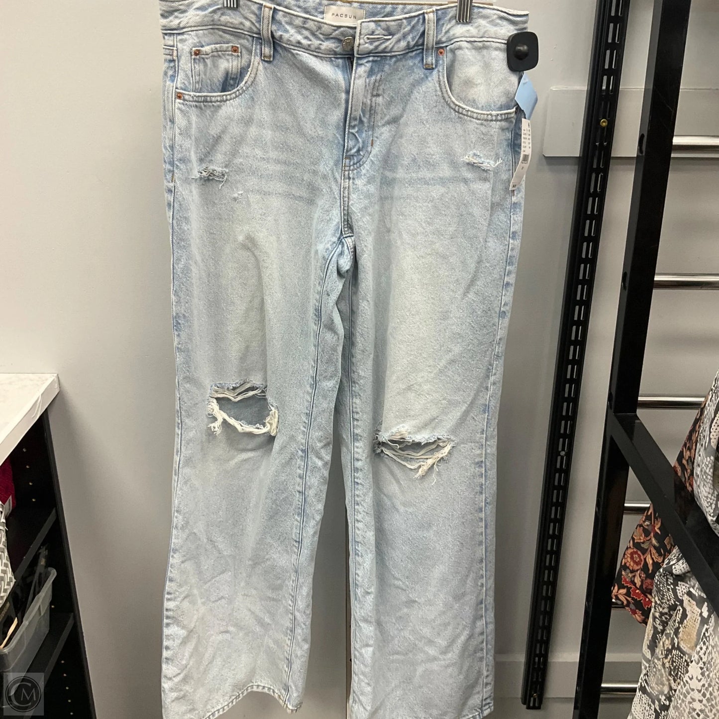 Jeans Wide Leg By Pacsun In Blue, Size: 8