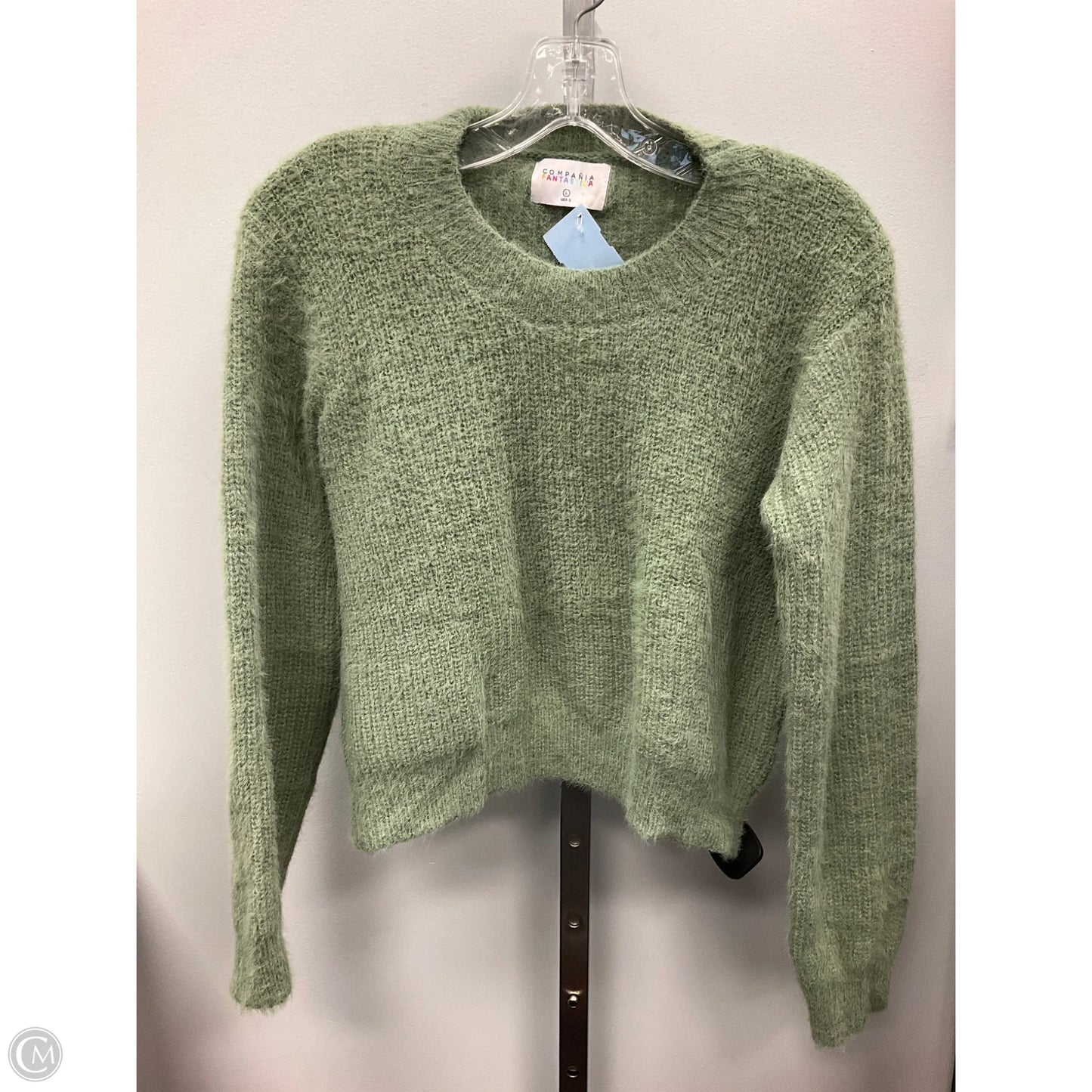 Sweater By Clothes Mentor In Green, Size: L