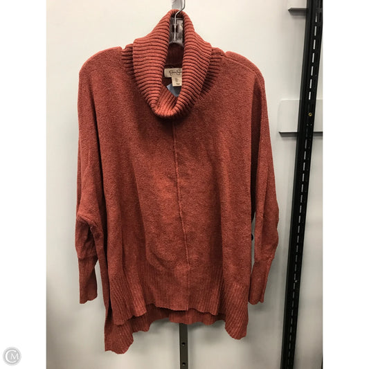 Sweater By Jessica Simpson In Orange, Size: S