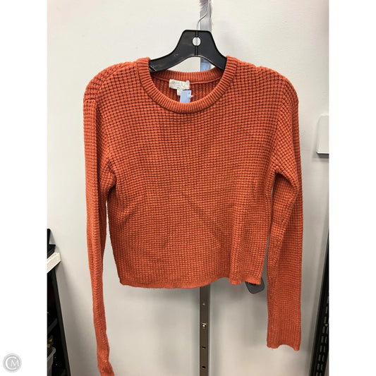 Sweater By Clothes Mentor In Orange, Size: M