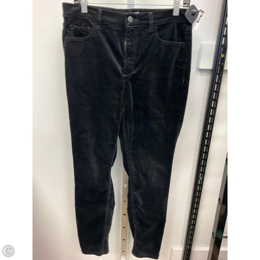 Pants Corduroy By Loft In Black, Size: 10