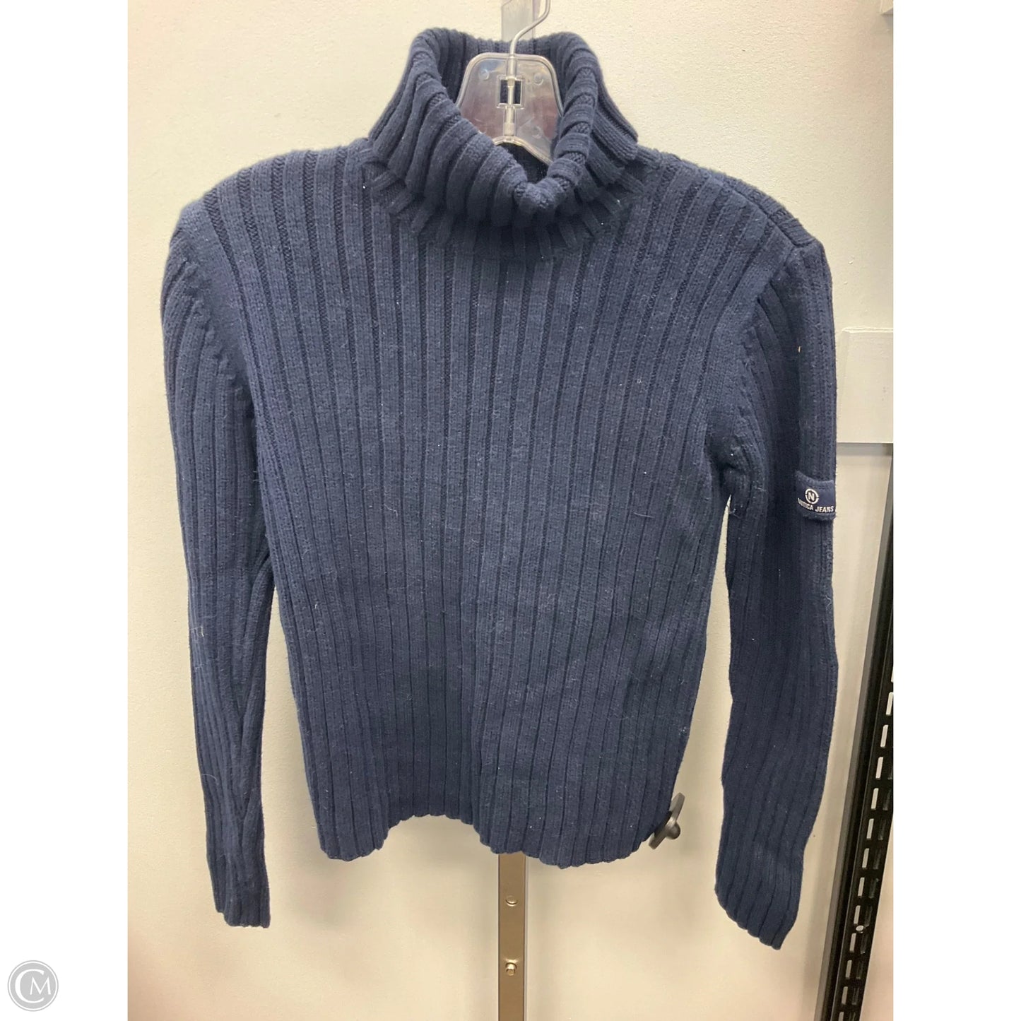 Sweater By Nautica In Navy, Size: S