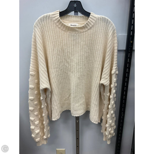 Sweater By &merci In Cream, Size: L