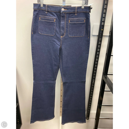 Jeans Boot Cut By Loft In Blue, Size: 12